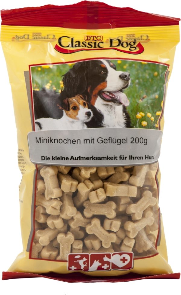 Cl.Snack Miniknoch Geflüg.200g