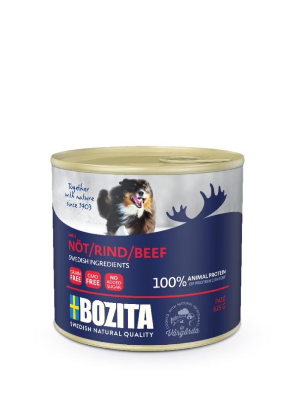 Bozita Paté mit Rind     625gD