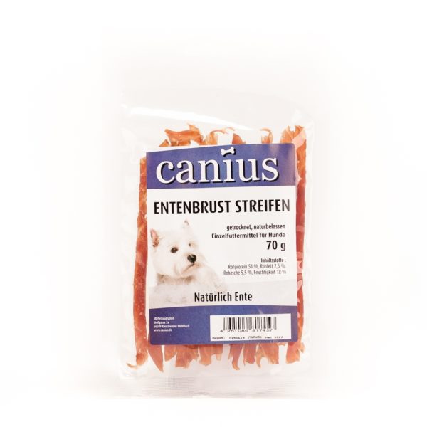 Cani. Entenbrust Streifen  70g