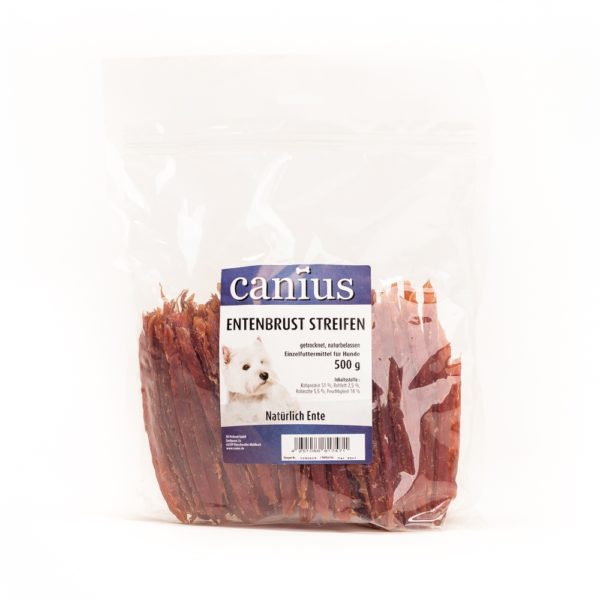 Cani. Entenbrust Streifen 500g