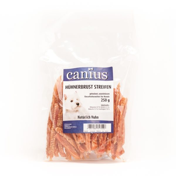 Cani. Hühnerbrust Streifen250g