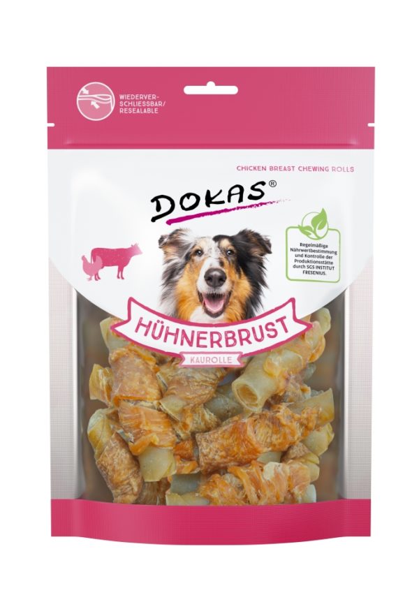 Dokas Hühnerbrust Kauroll.250g