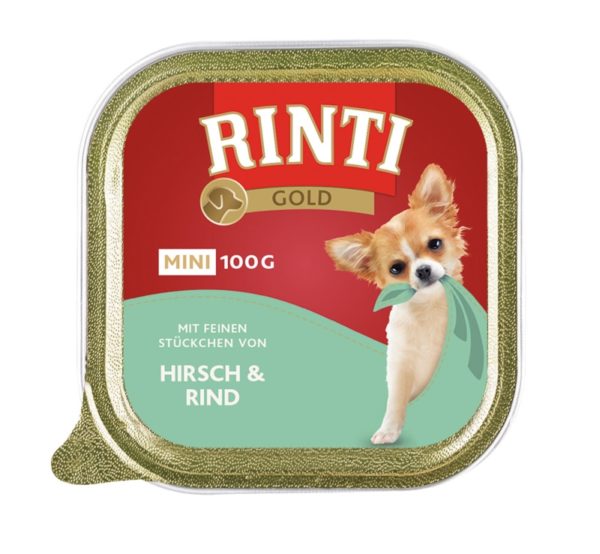 Rint.Gold Mini Hirs+Rind 100gS