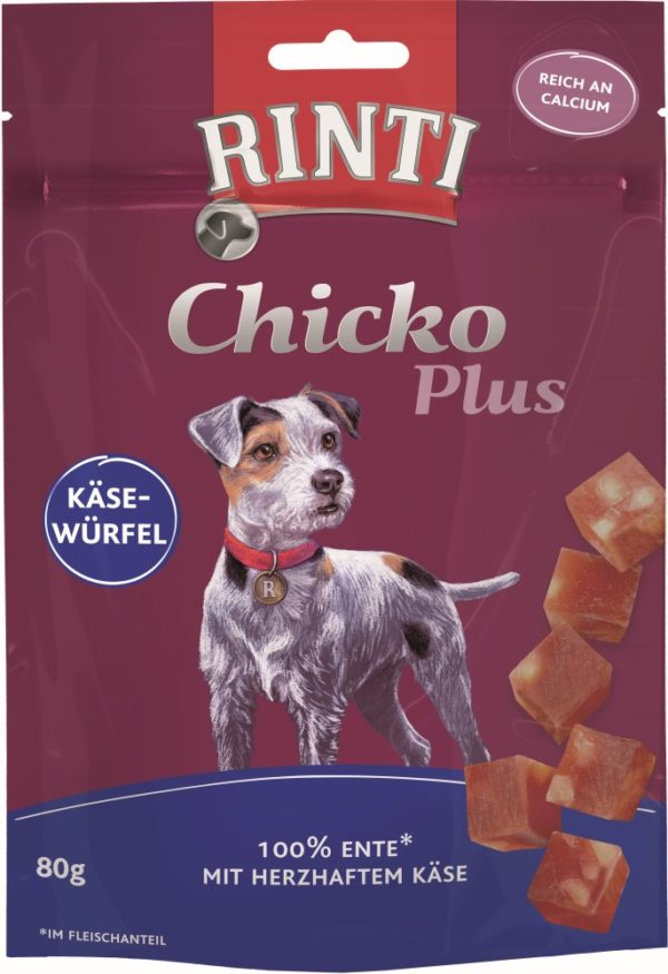 Rinti Chicko+ Käsewür.Ente 80g