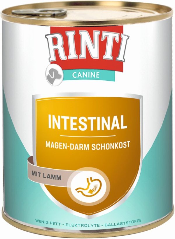 Rinti Canine Intestinal Lamm 800g Laikas Tierwelt