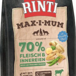 Rinti Max-i-mum Pansen 4kg Hundefutter Laikas Tierwelt