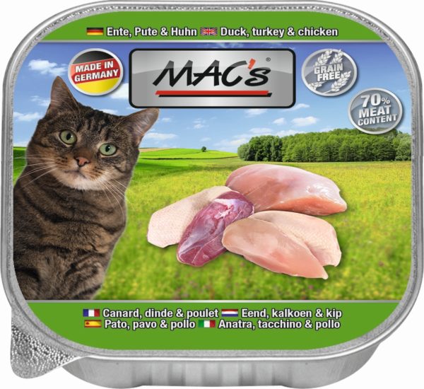 Macs Cat Ente-Pute-Huhn  100gS