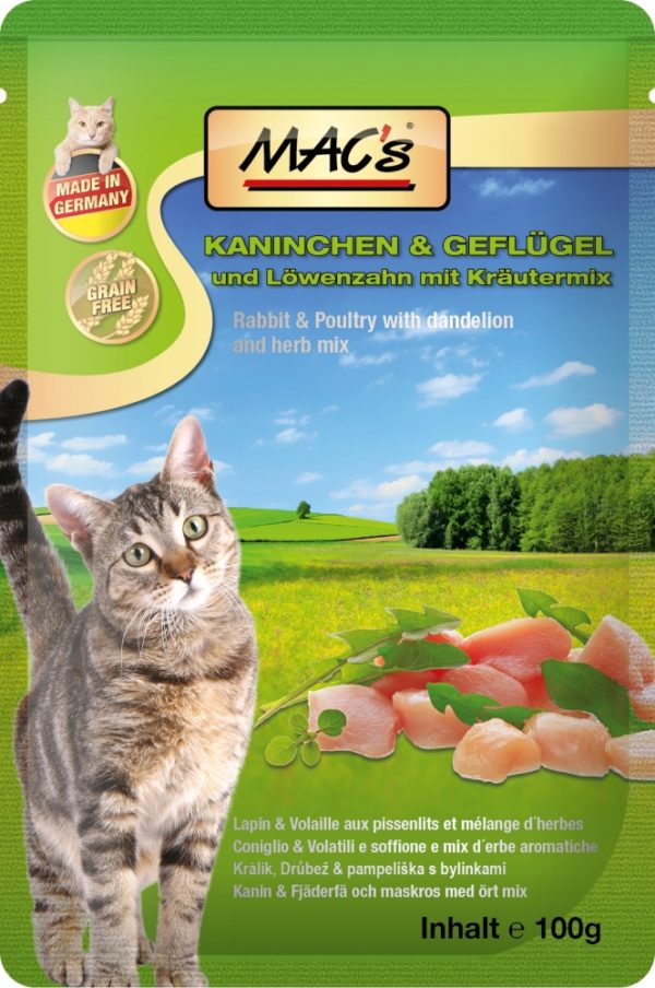 Macs Cat Kanin-Geflügel  100gP