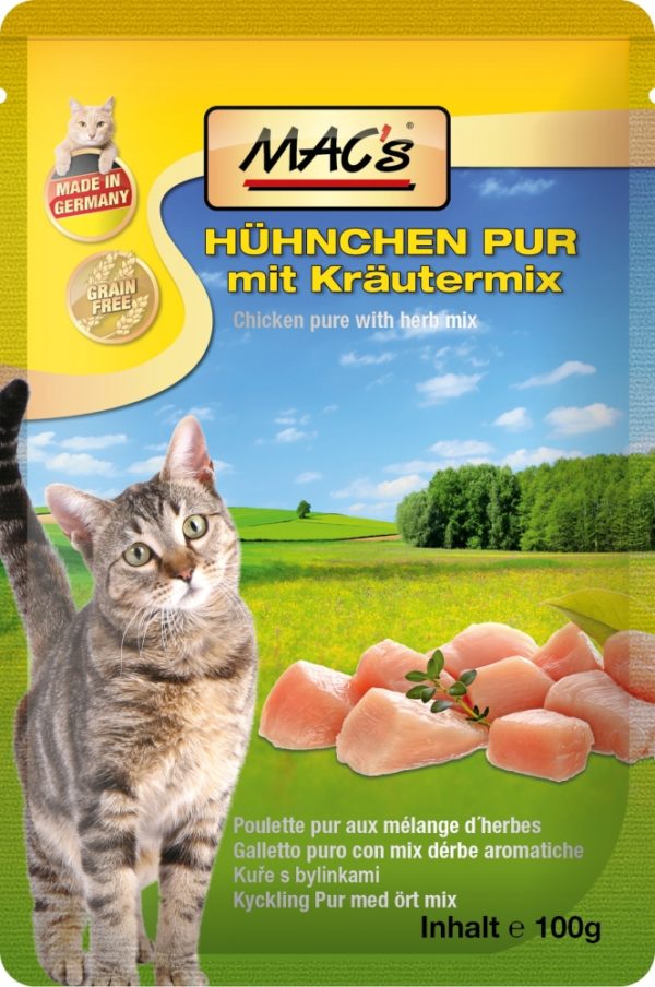 Macs Cat Huhn pur 100gP