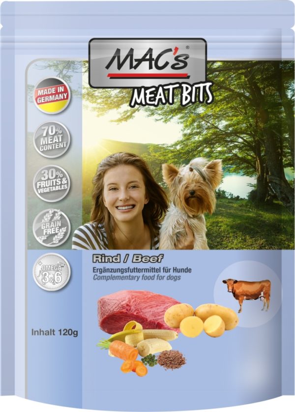 MACs Meat Bits Rind       120g