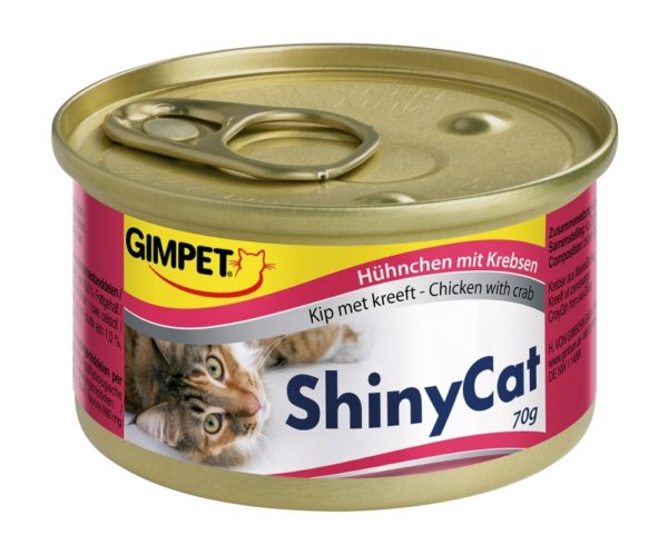 Gimpet ShinyCat Hühn+Krebs70gD