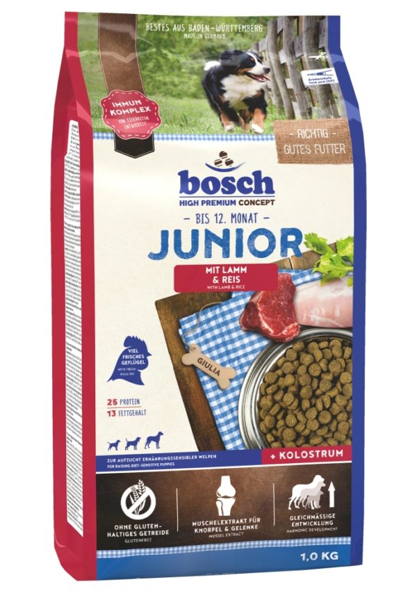 Bosch Junior Lamm+Reis     1kg