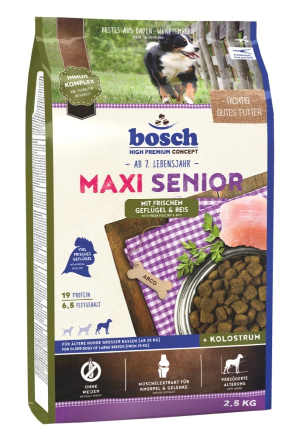 Bosch Maxi Senior Gefl.  2,5kg