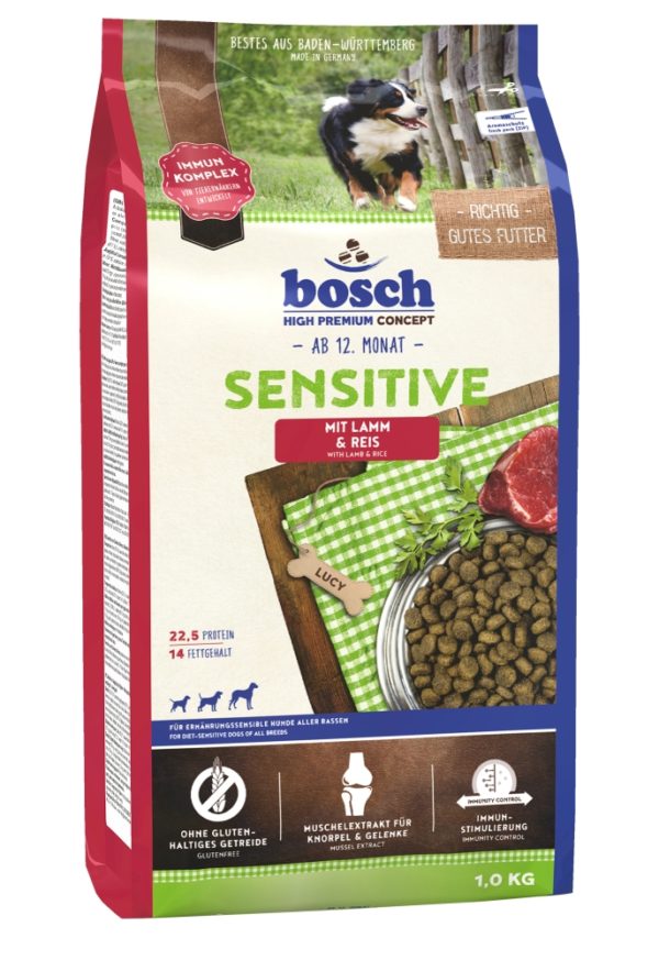 Bosch Sensitive Lamm+Reis  1kg