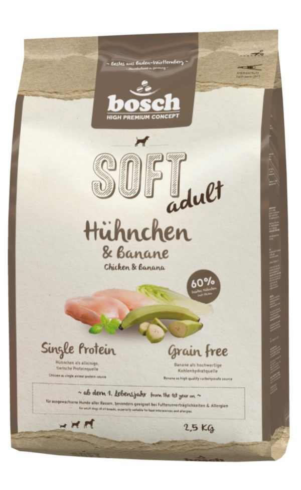 Bosch Soft Huhn+Banane   2,5kg