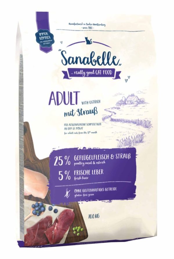 Sanabelle Adult Strauß    10kg