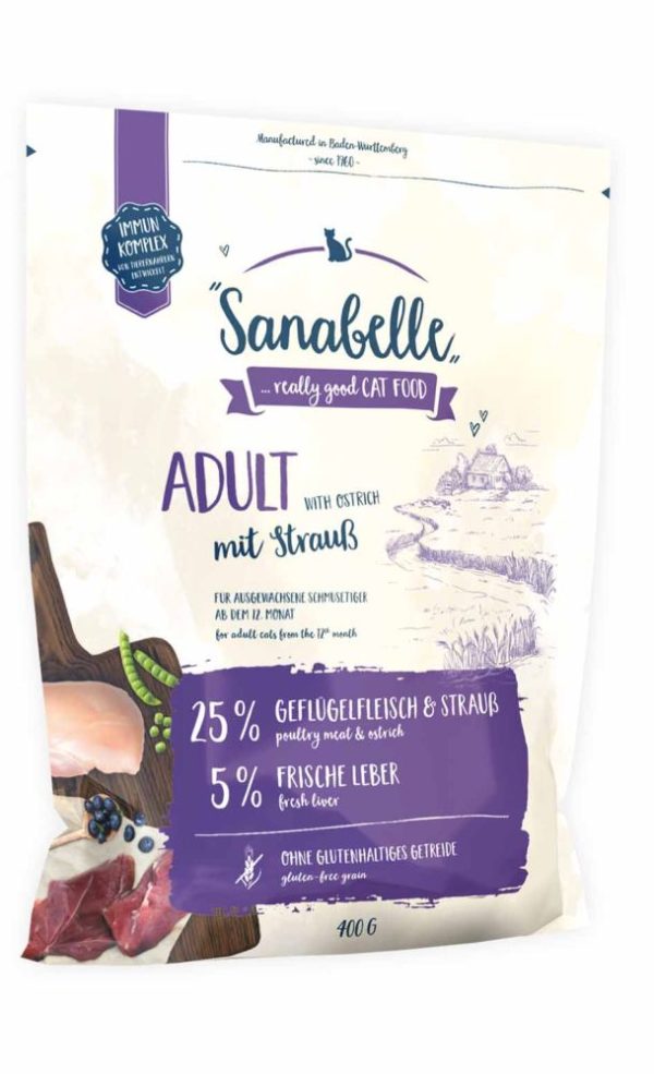 Sanabelle Adult Strauß    400g