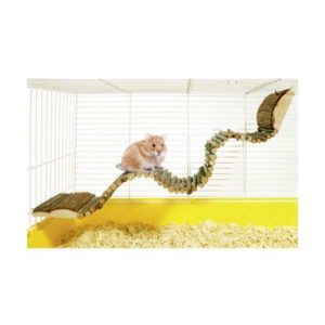 Karlie Hamsterleiter - Groß, flexible Hamsterleiter zum Einhängen in den Käfig. Einfach in die gewünschte Form biegen und ins Käfiggitter hängen.