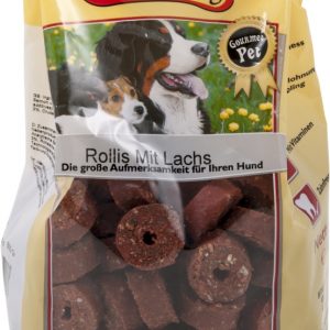 Classic Dog Snack Rollis Lachs 500g Laikas Tierwelt Onlineshop für Hundebedarf