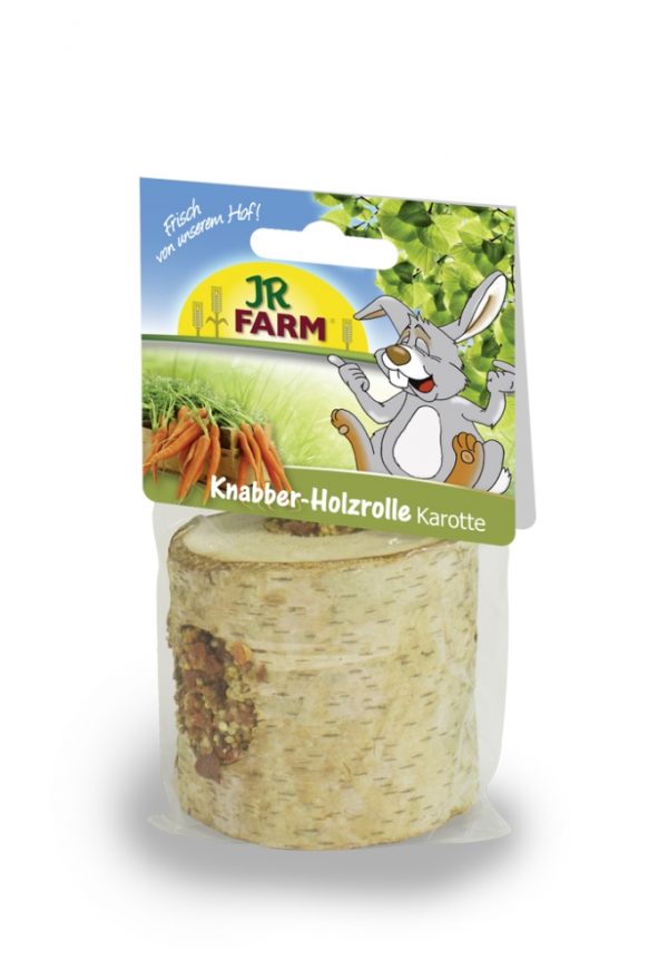 JR Woodf.Holzrolle Karotte150g