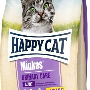 HappyCat Minkas UrinaryCare Geflügel 10kg ist eine schonende und ausgewogene Komplettnahrung für ausgewachsene Katzen. Hergestellt in Deutschland.