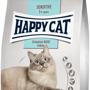 HappyCat Sensitiv Schonkost Niere 1,3kg Diät-Alleinfuttermittel für Katzen zur Unterstützung der Nierenfunktion bei chronischer Niereninsuffizienz.