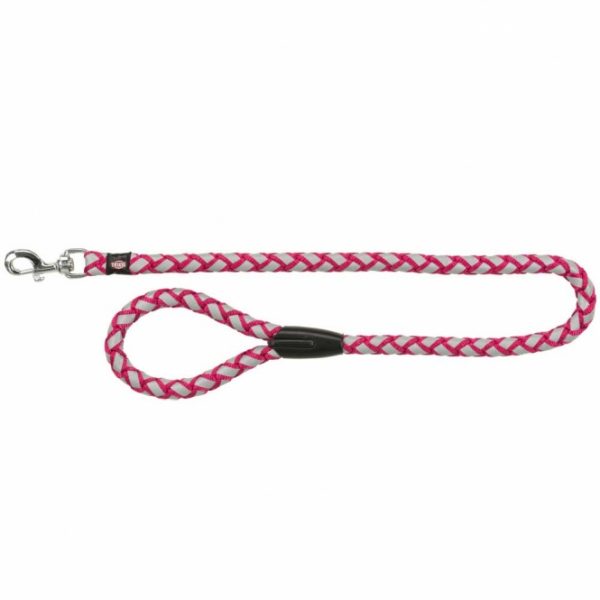 Trixie Cavo Reflect Leine - 1 m - Fuchsia / L-XL – Bild 3