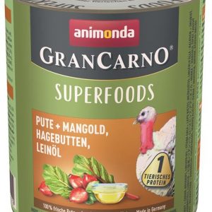 GranCarno Superfood Pute 800g Laikas Tierwelt Hundefutter Tierbedarf Online Shop