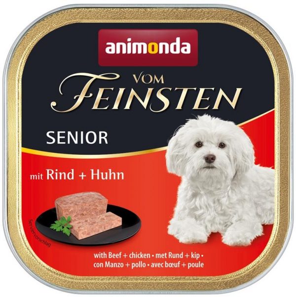 V.F. Dog Senior Rind+Huh 150gS