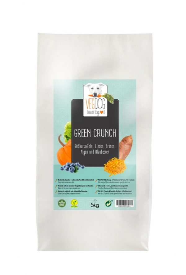 VegDog Green Crunch 5kg