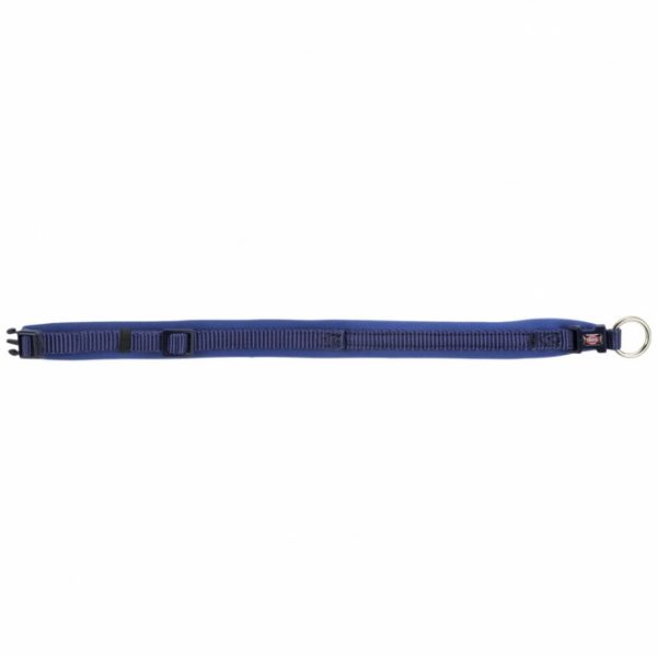 Trixie Premium Halsband, extra breite Neopren Polsterung - indigo/royalblau - 56-62 cm/25 mm