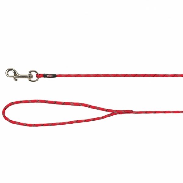 Trixie Junior Welpen-Schleppleine, rund - Rot / 4m, ø 4mm – Bild 3