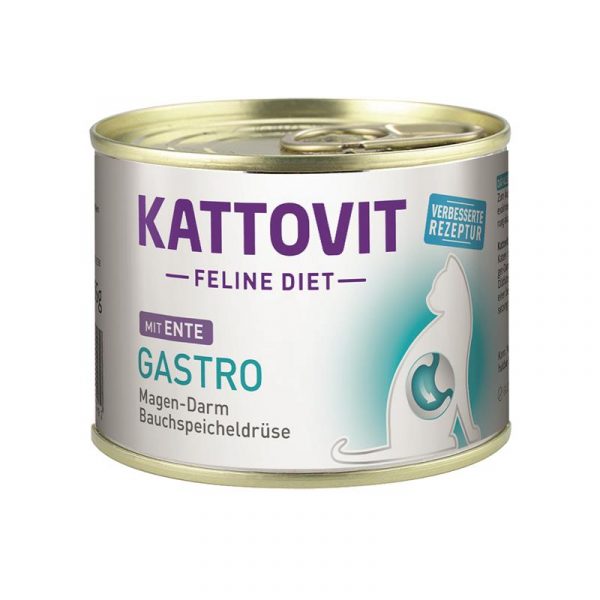 Kattovit Diet Gastr Ente 185gD