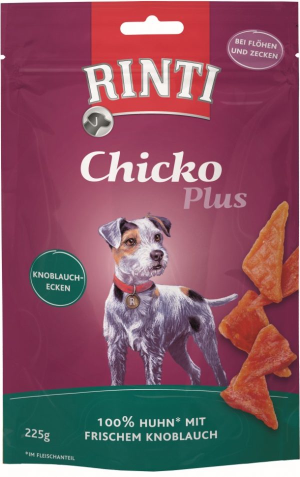 Rinti Chicko Knoblauchecken 225g Leckerli Laikas Tierwelt