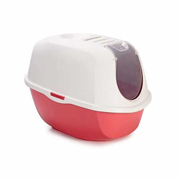 Karlie Flamingo Katzentoilette Smart Cat - Spicy Coral – Bild 4