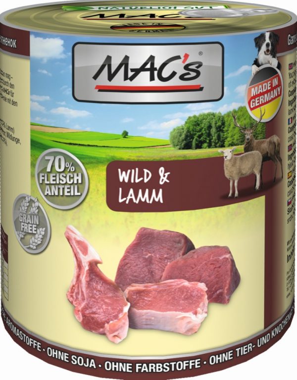 Macs Dog Wild+Lamm       800gD