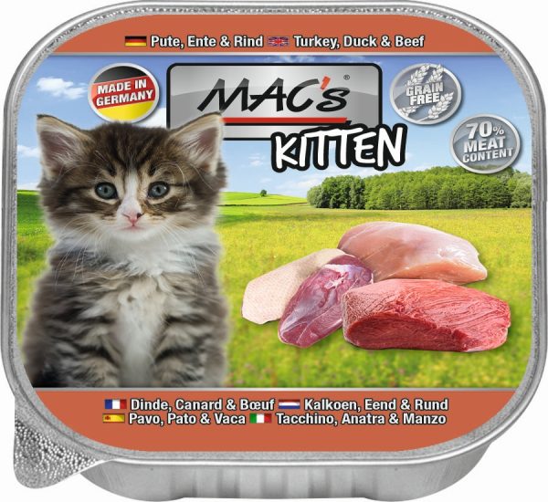 Macs Cat Kitten Pu,En,Ri  100gS