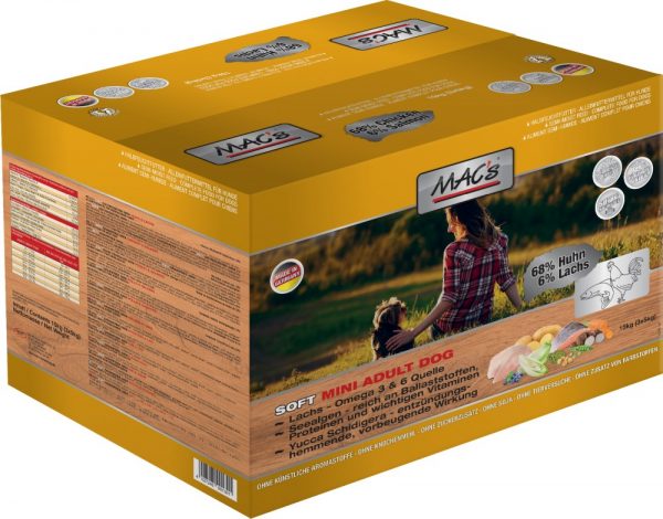 MAC´s DOG Soft Mini Huhn 3x5kg