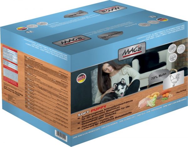 MAC´s DOG Soft Puppy Huh 3x5kg