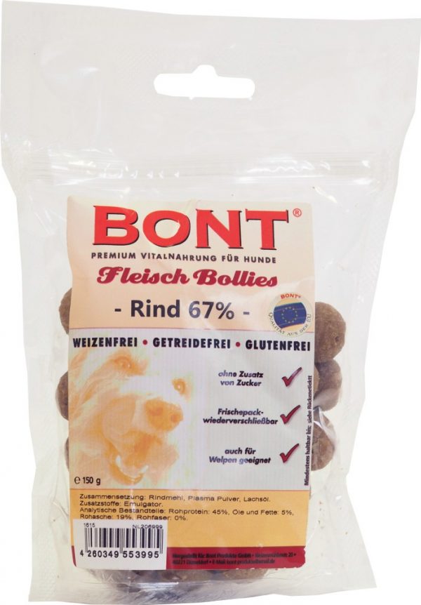 Fleisch-Bollies Rind 150g