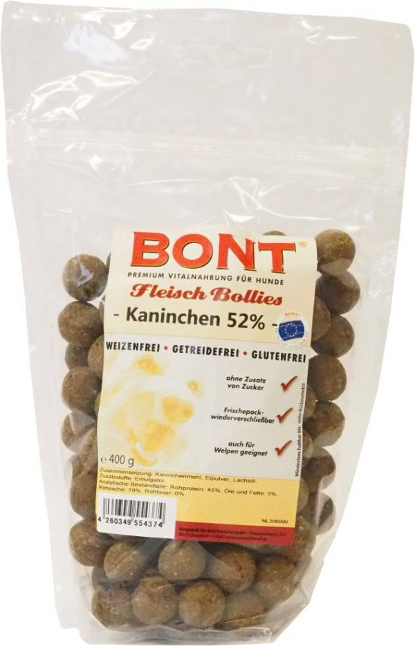 Fleisch-Bollies Kaninchen 400g