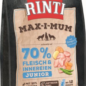 Rinti Max-i-mum Junior mit Huhn 4kg Laikas Tierwelt