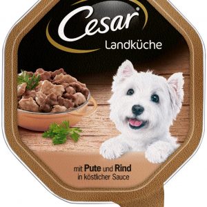 Cesar Landragou Truthan Rind, 100% ausgewogenes Hundefutter mit allen wichtigen Nährstoffen, Vitaminen und Mineralstoffen.