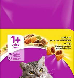 Whiskas Trokenfutter für adulte Katzen mit Huhn, 1,9 Kg