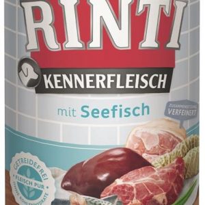 Rinti Kennerfleisch mit Seefisch Laikas Tierwelt